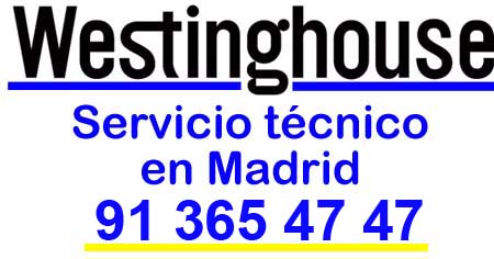 Servicio tecnico westinghouse Madrid